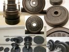 Gym Weight Plates Dumbbell Bar