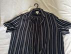 H&M Navy Blue & White Shirt Limited Edition