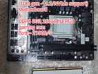 H410 10th gen motherboard combo