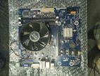 H61 Motherboard + I5-2400 4Cores 4GB RAM (2x2)+ Stock Cooler