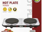 HACHI Double Hot Plate YO025 – 2000W Electric Stove