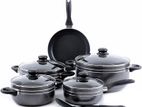 HACHI NON STICK COOKWARE SET (10 PCS)