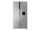 Haier 596L Double Door Side-By-Side Refrigerator With Water Dispenser