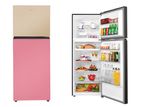 Haier Vouge 328L No Frost 2 Door Inverter Refrigerator (Cream & Pink)