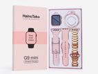 Haino Teko G9 Mini Ladies Smart Watch With 3 Straps & Bangle (2023)
