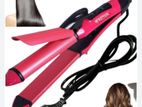 Nova 2 in 1 Multifunction Hair Straightener set