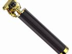 hair Trimmer / Shaver Vintage T9 black Metal Body Rechargeable - new