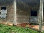 Half-Built House with 22 Perch Land for Sale in Dekatena,