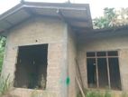 Half Built House With Land for Sale – Uda Delwala, Ratnapura