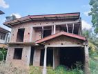 Half Completed Two Storied House for Sale in Nittambuwa