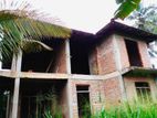 Half Constructed House with Land for Sale Dambadeniya