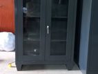 half glass office cupboard (M-21)