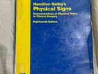 Hamilton and Bailey’s Physical Signs 18th Edition Book