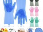 Hand Gloves Dish wash Safety glove (අත් -පිඟන් සේදීම - අත්වැසුම්)
