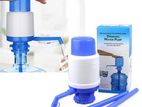 Hand Manual- Operating Water Pump