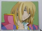 Hand Painted Howl's Moving Castle Anime Art