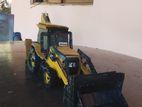 handmade cardboard jcb model toy