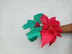 Handmade Christmas Flowers