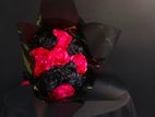 Luxury Satin Ribbon Rose Bouquet