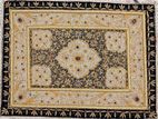 Handmade Precious Jewel Carpet Kashmir Rug Wall Hanging Art Tapestry