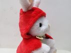 Handmade Soft Toy Red Riding Bunny