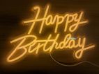 Happy Birthday Neon Light
