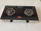 Hardly Used Prestige 2 Burner Glass Top Cooker