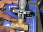 Brass-Bodied Concealed Stop Valve with A Chrome-Plated Lever Handle