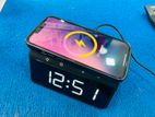 HAVIT WIRELESS CHARGER + ALARM CLOCK, RGB LIGHTS (NEW) W320