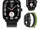 Haylou RS5 Amoled Display Bluetooth Calling Smart Watch 2 Straps