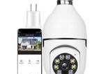 HD E27 2.4GHz WiFi Night Vision Wireless 360 Camera