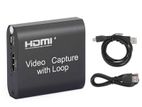 HDMI 4 K 2 Video Capture with Loop Out
