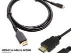 HDMI MICRO MINI FULL HD 1080P CABLE