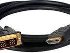 Hdmi to Dvi 1.5 M Cable
