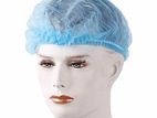 Head Cap Disposable Medical Blue & White