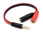 Headphone Splitter Cable 3.5mm