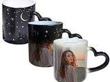 Heart Handle Magic Mug Sublimation Heat Press Printing