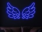Heaven Colorful Wings LED Neon Art