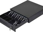 Heavy Duty Black Cash Drawer Box 5 Bills Coins