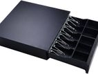 Heavy Duty Compact Cash Drawer with 5 Bill 8 Coin Till Stainless Steel,