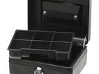 Heavy-Duty Steel Cash Box With Carrying Handle