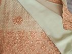 Sea Blue Wedding Saree