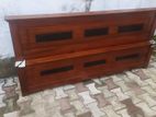 Heavy Teak Bed 6ft *5ft