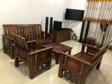 Heavy Teak Sofa Set