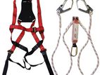 Heavyweight Safety Harness with Double Hook