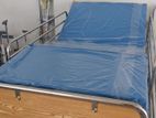 Height Adjustable Patient Bed Manual with Mattress