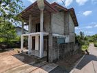 (HH305) Half Built New House for Sale in Delgoda