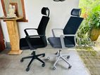 Hi-Bk Mesh Managing chairs with H/Rset(P/Bk)