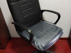 Hi Bk Rexine Office Chair ECH001R