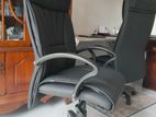 High Black Office Chair